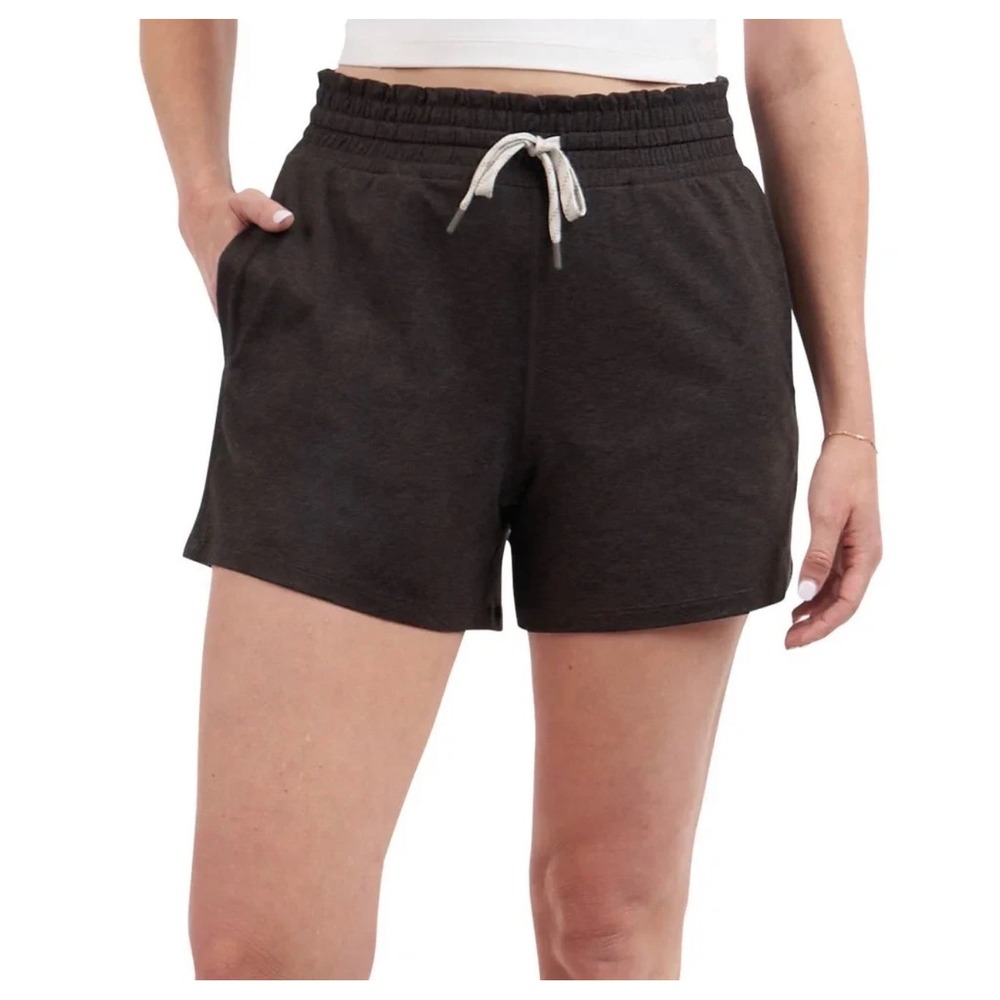 NWT Kirkland Signature Womens Lightweight Shorts Charcoal Heather XXL Athleisure